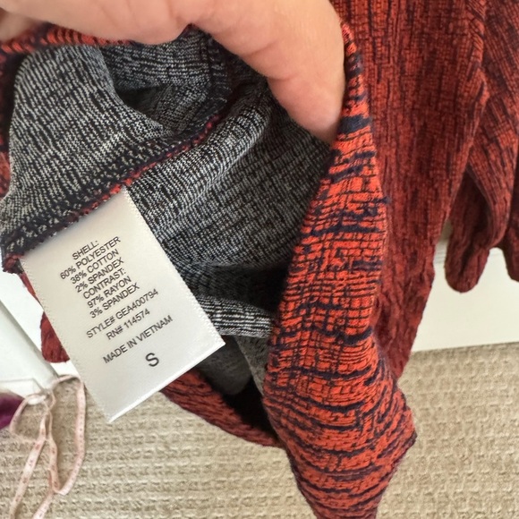 NWT Anthropologie Ro & De Perette Peplum Top Size small - Picture 8 of 8